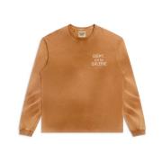 Franse Longsleeve 'Cocoa' Vintage Wassen Gallery Dept. , Brown , Heren