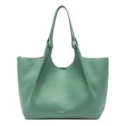 Moderne leren tas Gianni Chiarini , Green , Dames