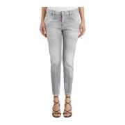 Cool Girl Denim Broek Dsquared2 , Gray , Dames