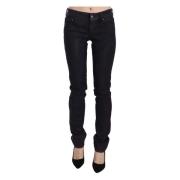 Stijlvolle Zwarte Skinny Denim met Lage Taille Just Cavalli , Black , ...