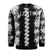 Daisyland Bloemen Sweatshirt Valentino , Black , Heren