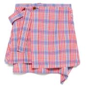 Rood/Blauw Meghan Kilt Vivienne Westwood , Red , Dames