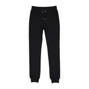 Katoenen Sweatpants met Achterlogo Detail Balmain , Black , Heren