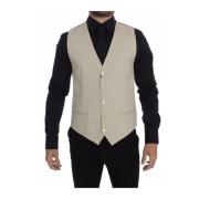 Suit Vests Dolce & Gabbana , Beige , Heren