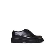 Zwarte platte schoenen met katoenmix Dolce & Gabbana , Black , Heren