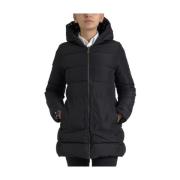 Elegante zwarte hoodie met rits Dolce & Gabbana , Black , Dames