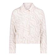 Casual jas lange mouw Betty & Co , Beige , Dames