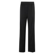 Slim Fit Car Broek Helmut Lang , Black , Dames