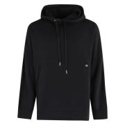 Zip Hoodie Helmut Lang , Black , Heren