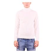 Merino Wol Beige Trui Roberto Collina , Beige , Heren