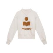 Ecru Sweatshirt Moby-GZ Isabel Marant Étoile , Beige , Dames