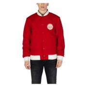 Rode Blazer met Rits Replay , Red , Heren