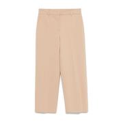 Beige Broek met Verborgen Sluiting Peuterey , Beige , Dames