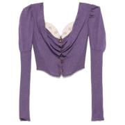 Lavendel Korset Vest Vivienne Westwood , Purple , Dames