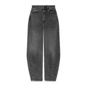 Jett barrel jeans AllSaints , Gray , Dames