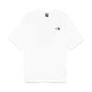 Grafische Print Crew Neck T-shirt Wit The North Face , White , Heren