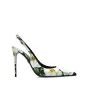 Bloemenprint Pumps Dolce & Gabbana , Multicolor , Dames