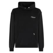 Club Script Hoodie Represent , Black , Heren