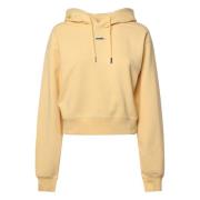 Gele Kroon Hoodie Jacquemus , Yellow , Dames