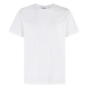 Jersey Logo Print T-Shirt Dondup , White , Heren