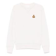 Ecru/Camel Sweatshirt Mike-Ga Sweaters Isabel Marant , Beige , Heren