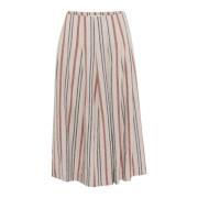 Gestreepte Rok in Haze Melange InWear , Multicolor , Dames