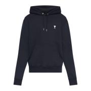 Hoodie Ami Paris , Blue , Heren