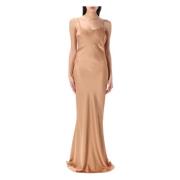 Blush Ninfea Maxi Slip Jurk Andamane , Brown , Dames