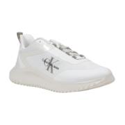 Witte rubberen zoolschoenen voor mannen Calvin Klein Jeans , White , H...