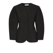 Moderne Zwarte Blazer Jas InWear , Black , Dames