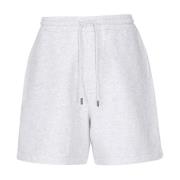 Grijze Club Logo Jogging Shorts Jacquemus , Gray , Heren