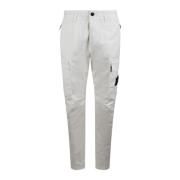 Cargo Broek Regular Fit Voorrits Stone Island , White , Heren