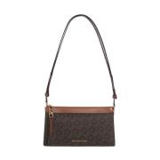 Empire Large Crossbody Tas Bruin Michael Kors , Brown , Dames