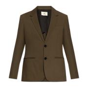 Wollen blazer Ami Paris , Green , Heren