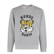 Stijlvol Sweatshirt voor een Trendy Look Kenzo , Gray , Heren