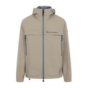 Licht Beige Jas Moncler , Beige , Heren