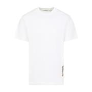 Krijt T-shirt voor een stijlvolle look Burberry , White , Heren