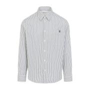 Conifer Krijt Shirt Burberry , Multicolor , Heren