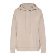 Steen Hoodie Sweatshirt Loose Fit InWear , Beige , Dames