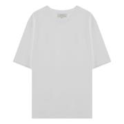 Korte mouwen ronde hals T-shirt Studio Nicholson , White , Heren