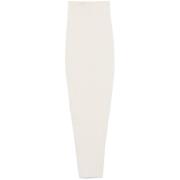 Elegante Ivoor Pencil Rok met Vent Rick Owens , Beige , Dames