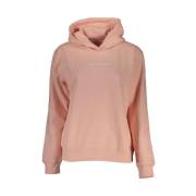 Chique Roze Hoodie van Fleece Calvin Klein , Pink , Dames