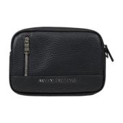 Heren Pochette en Beauty Collectie Armani Exchange , Black , Heren