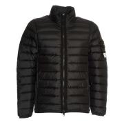 Nero Bomberjack Stone Island , Black , Heren