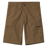 Bruine Katoenen Cargo Bermuda Shorts Carhartt Wip , Brown , Heren