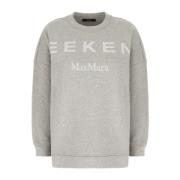 Stijlvolle Sweatshirt voor Vrouwen Max Mara Weekend , Gray , Dames