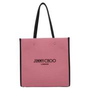 Pre-owned Fabric shoulder-bags Jimmy Choo Pre-owned , Pink , Dames