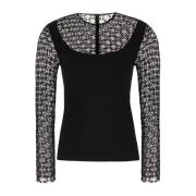 Stijlvolle Top voor Modeliefhebbers Givenchy , Black , Dames