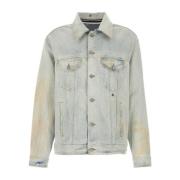 Stijlvolle Denim Jack MM6 Maison Margiela , Blue , Heren