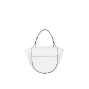 Witte Crossbody Tas met Magneetsluiting Wandler , White , Dames